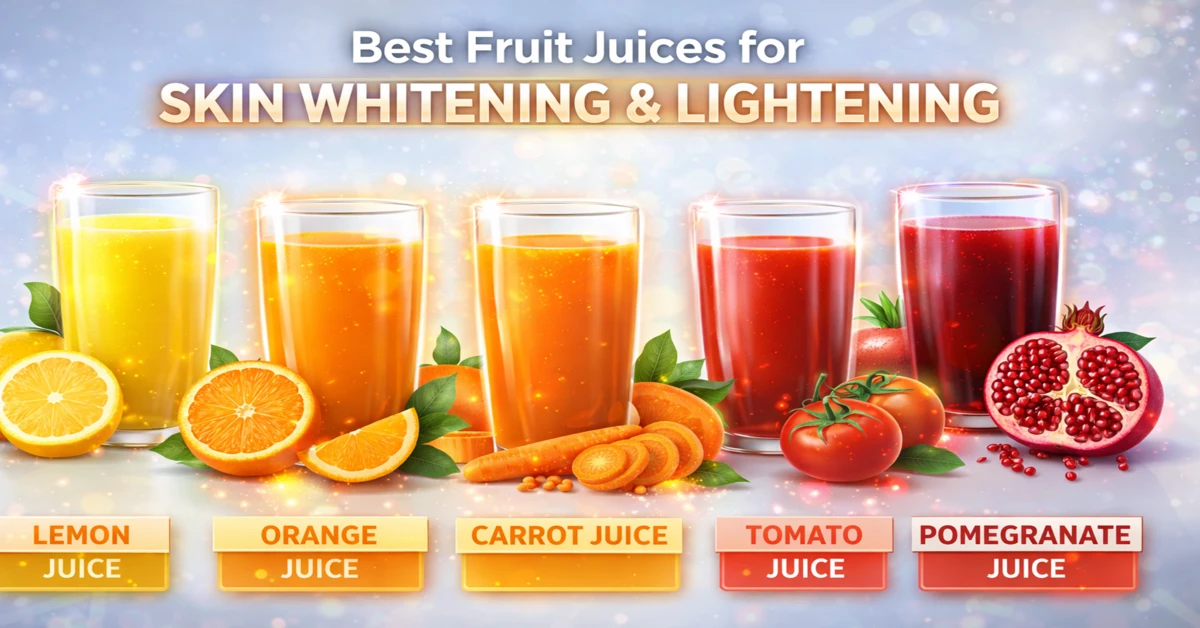 Best Fruit Juices for Skin Whitening and Lightening: My Daily Glow Journal
