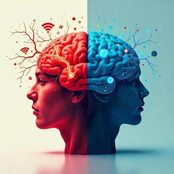 Person endlessly scrolling social media on a smartphone, representing brain rot meaning, digital overload, and shortened attention spans caused by excessive online content consumption.