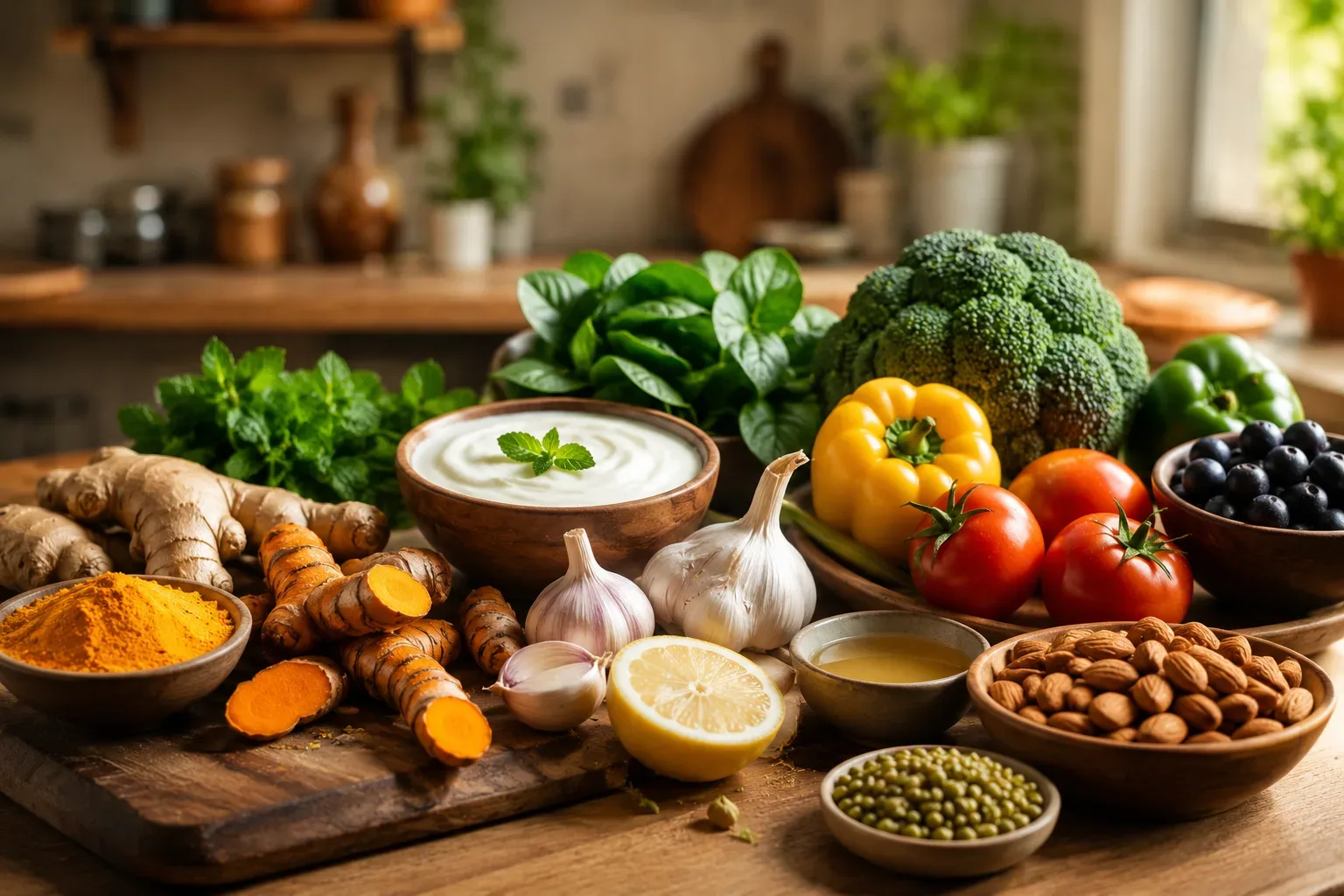 Natural Immunity Boosting Foods in Indian Kitchen