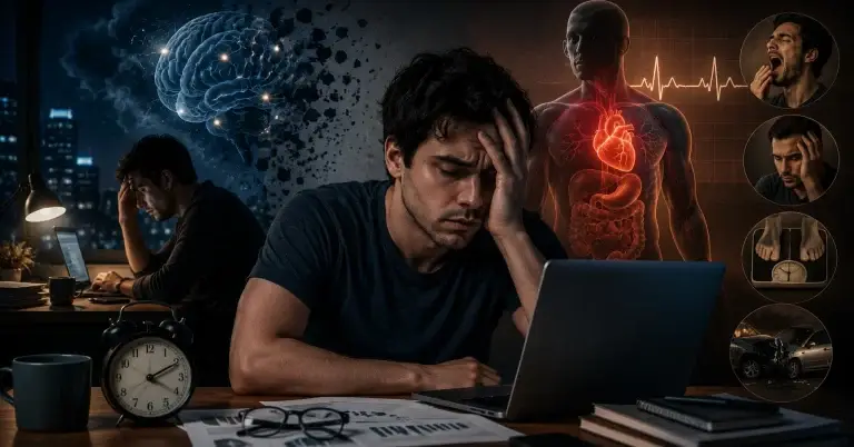 Sleep deprivation effects on brain function, physical health, and work productivity