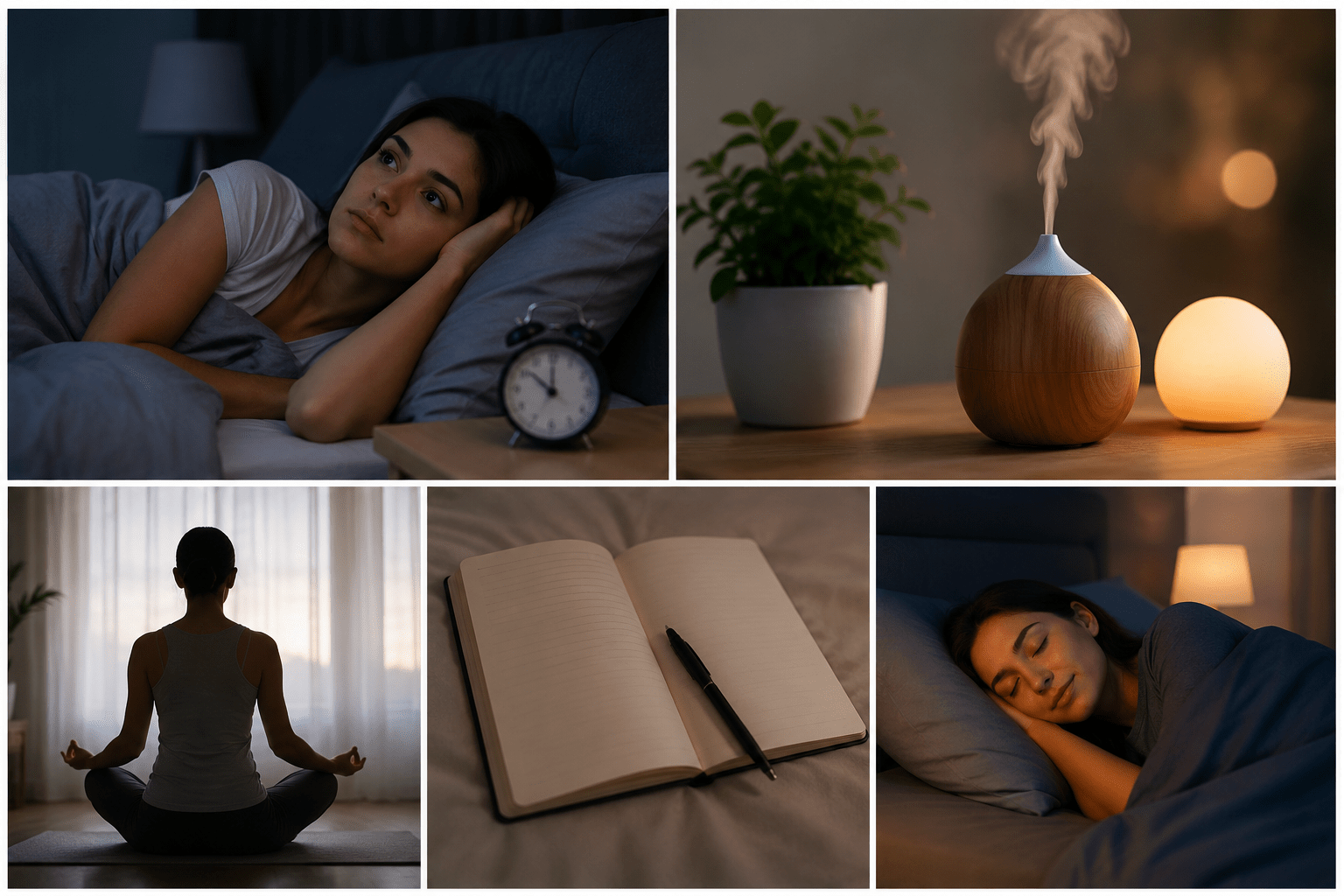 how to stop overthinking at night with relaxing bedtime routine and calm mind techniques