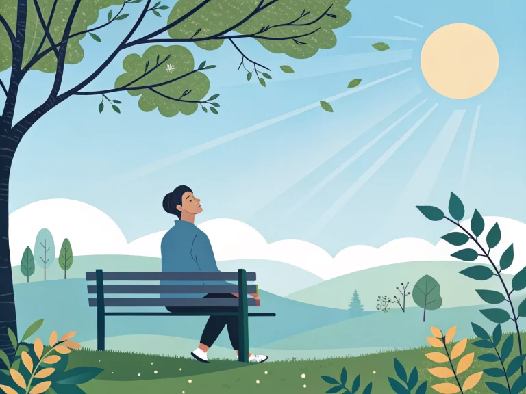 Person practicing deep breathing and meditation to learn how to deal with anxiety naturally using healthy lifestyle habits.