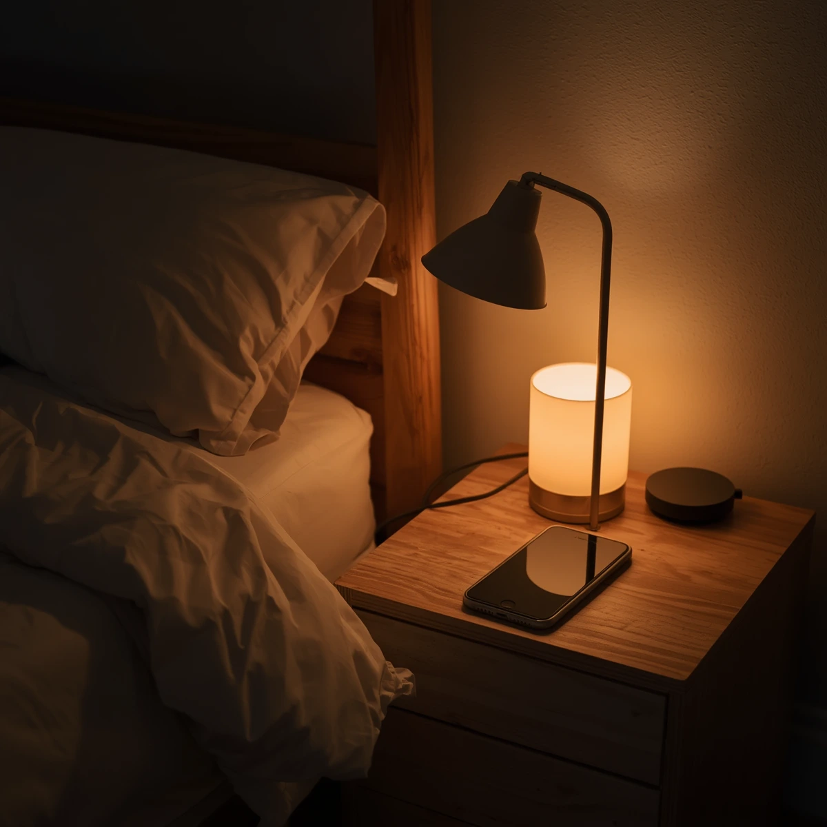 Cozy bedroom setup that supports better sleep at night