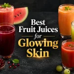 Best fruit juices for glowing skin with orange, pomegranate, watermelon, papaya, amla and tomato
