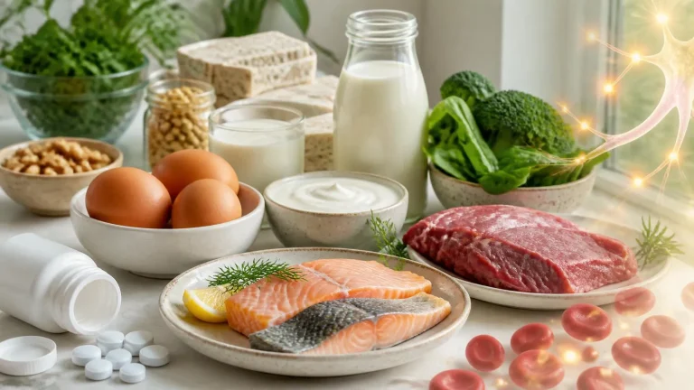 Vitamin B12 deficiency foods and supplements