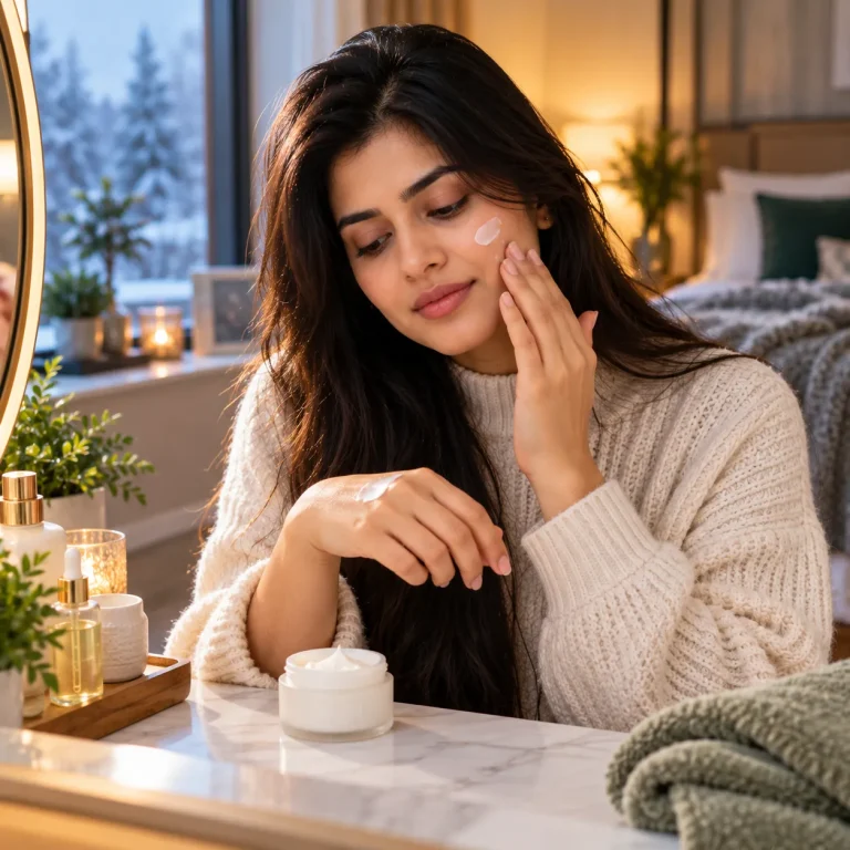 Dry skin in winter